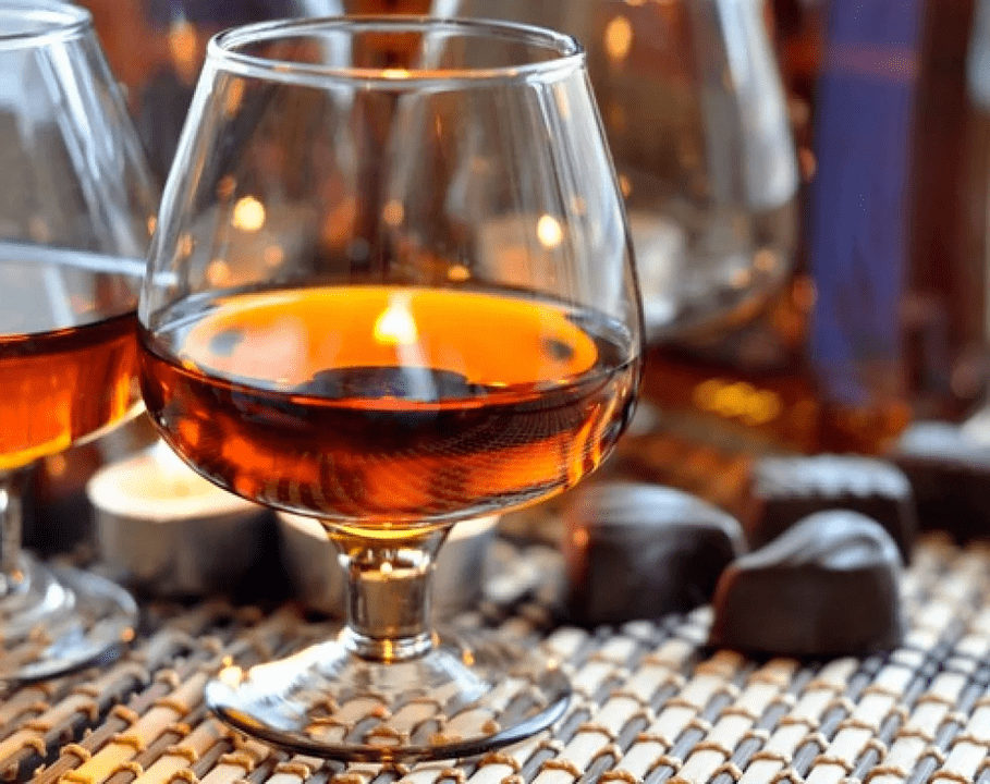 Parasitoen deribazioa cognac erabiliz